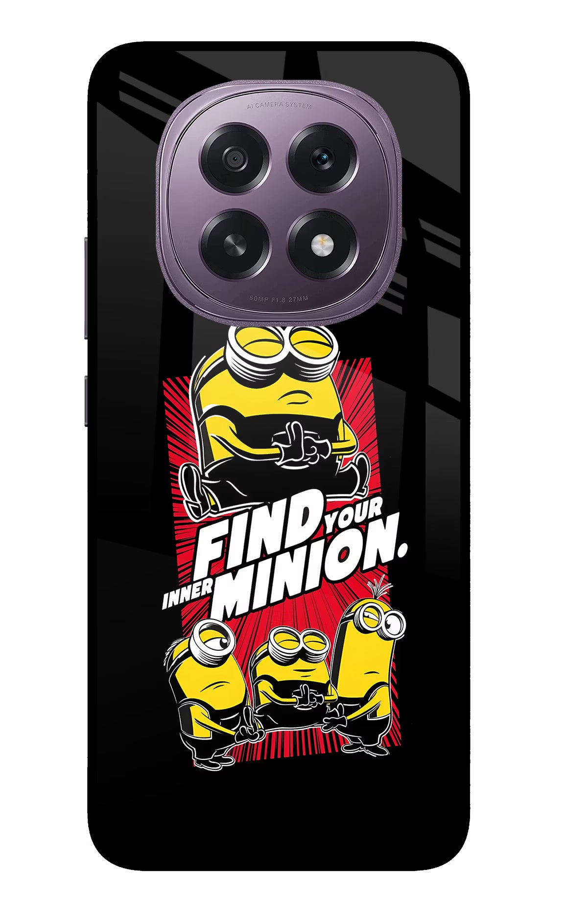 Find your inner Minion Oppo F29 5G Glass Case