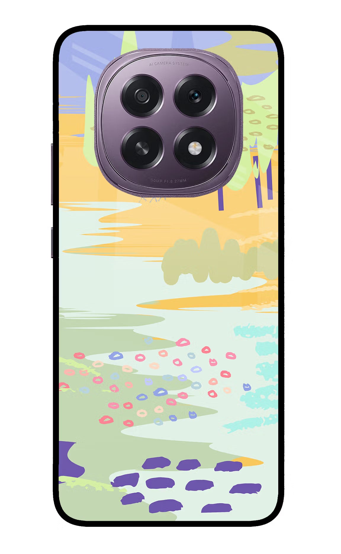 Scenery Oppo F29 5G Glass Case Back Cover by Casekaro