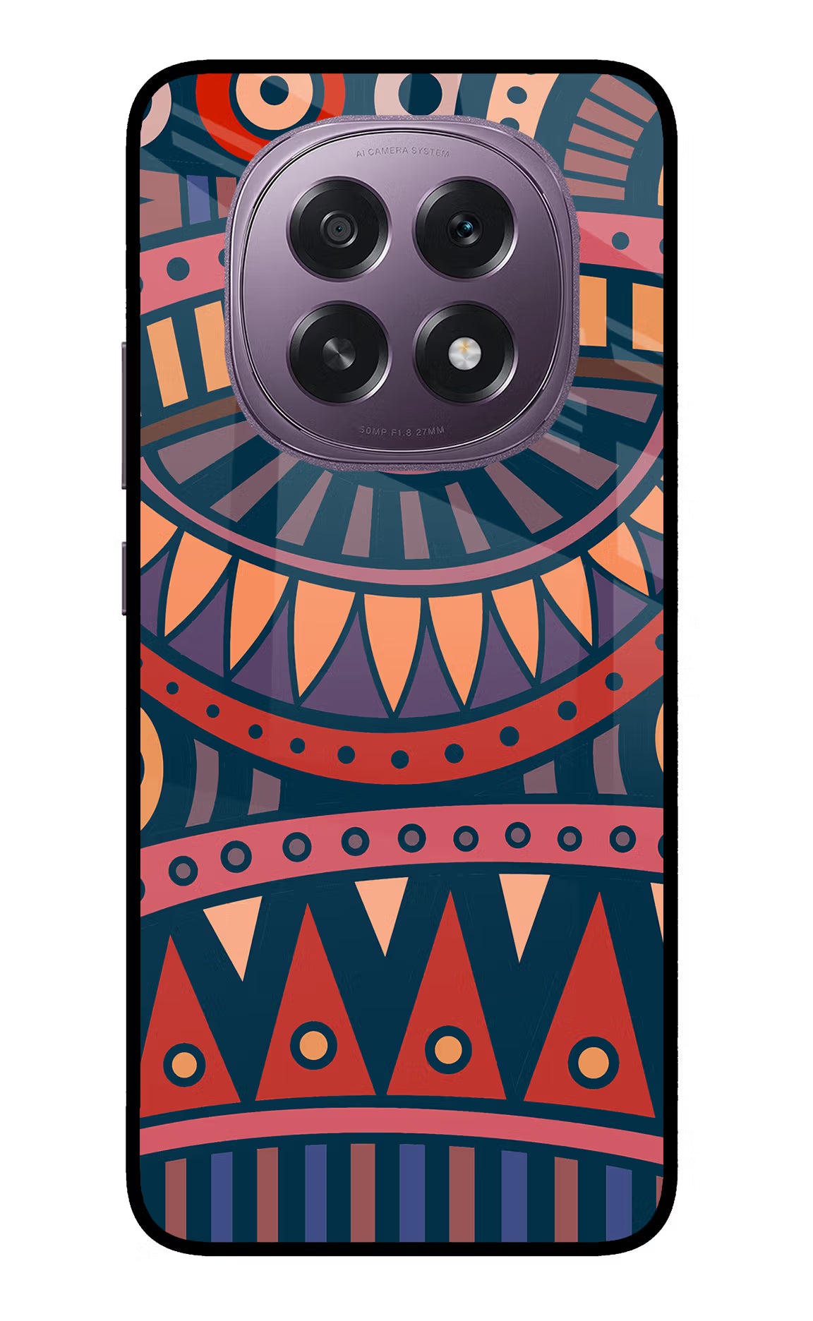 African Culture Design Oppo F29 5G Glass Case