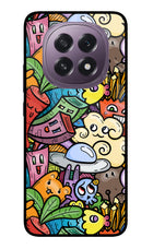 Veggie Doodle Oppo F29 5G Glass Case