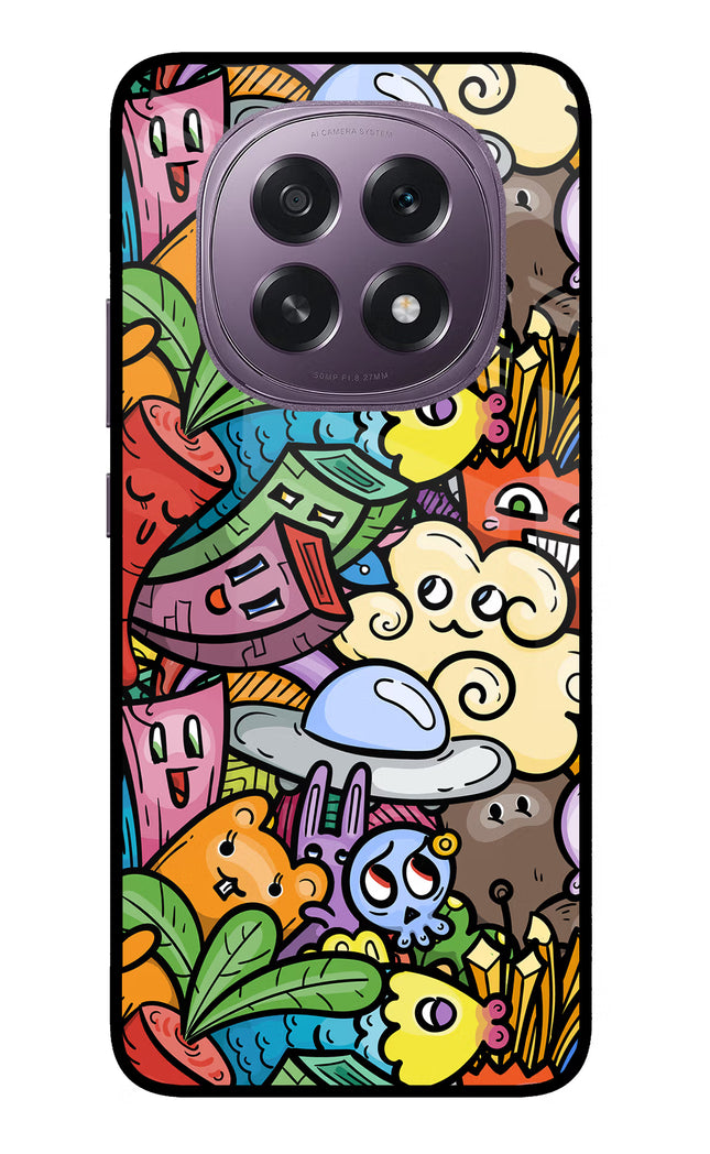 Veggie Doodle Oppo F29 5G Glass Case