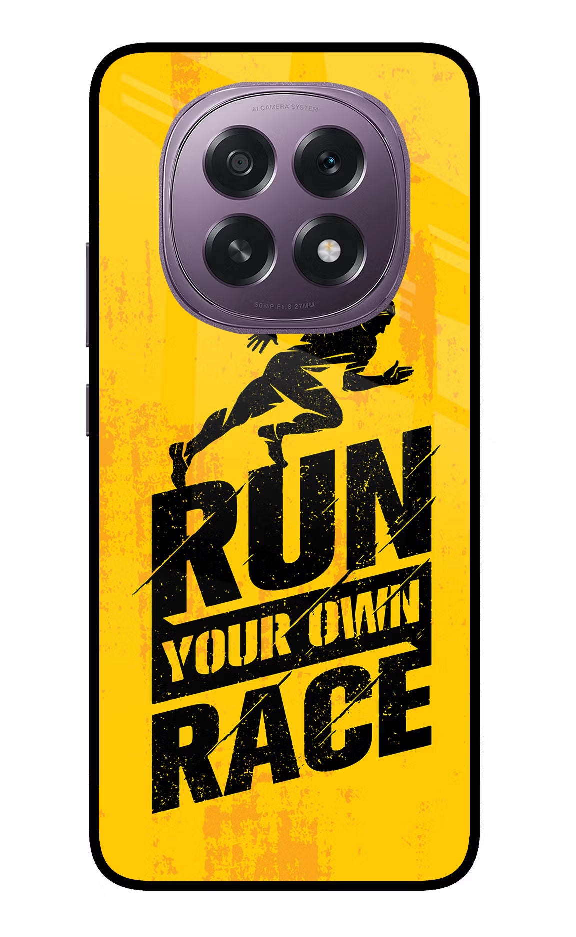 Run Your Own Race Oppo F29 5G Glass Case