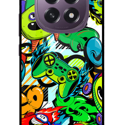 Game Doodle Oppo F29 5G Glass Case