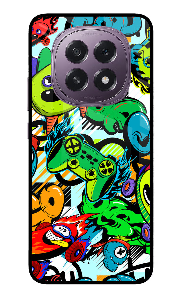 Game Doodle Oppo F29 5G Glass Case
