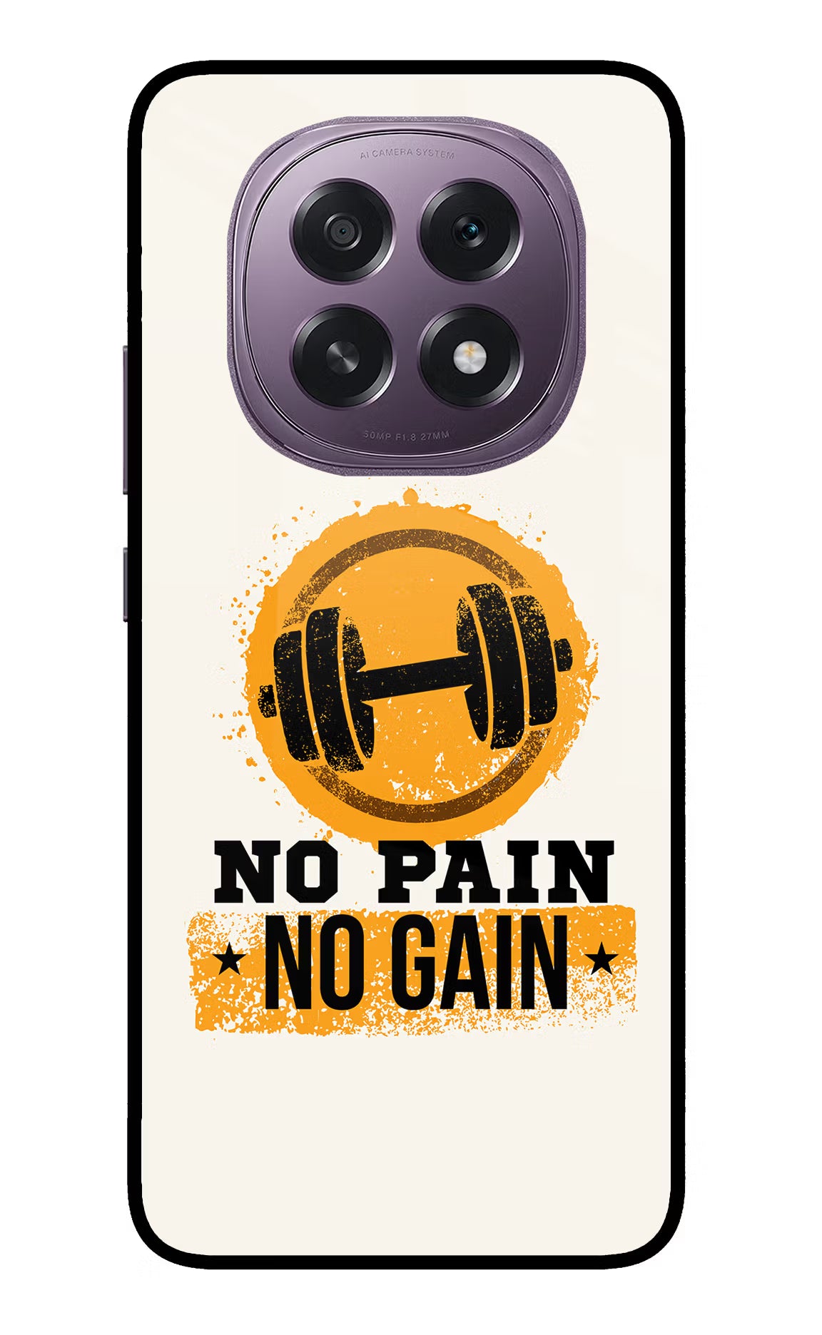 No Pain No Gain Oppo F29 5G Glass Case