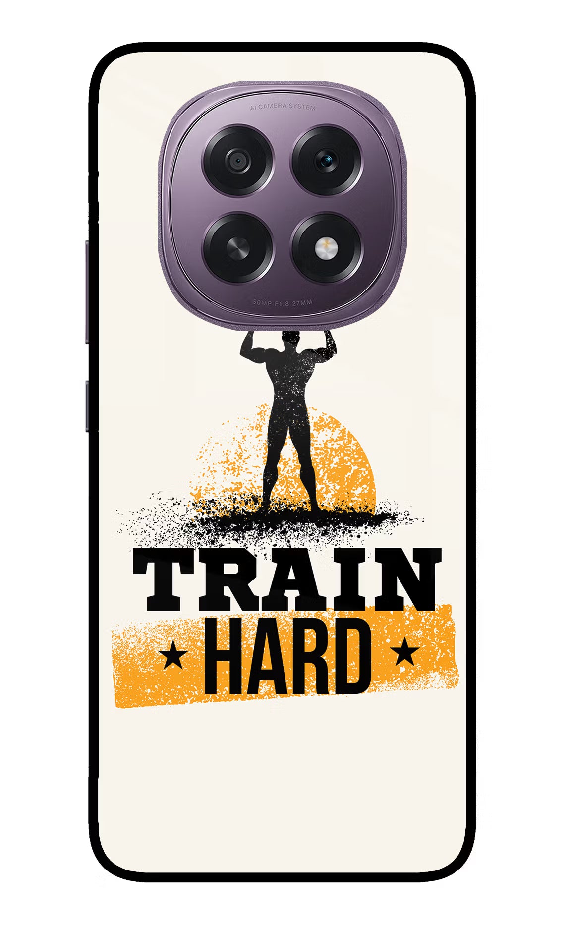Train Hard Oppo F29 5G Glass Case