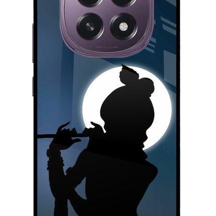 Shri Krishna Silhouette Oppo F29 5G Glass Case