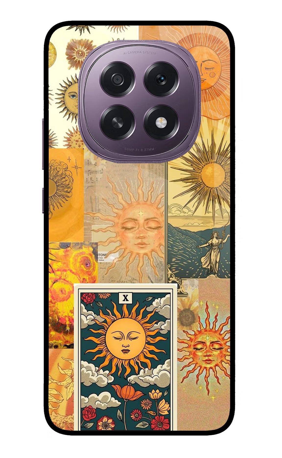 Sun Oppo F29 5G Glass Case Back Cover by Casekaro