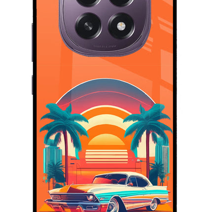 Palm Drive 80s Oppo F29 5G Glass Case