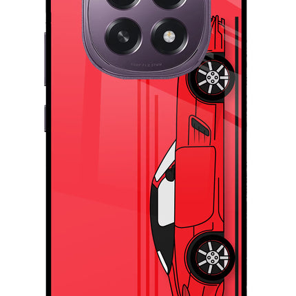 Red Velocity Oppo F29 5G Glass Case