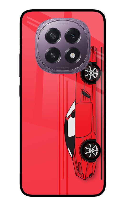 Red Velocity Oppo F29 5G Glass Case