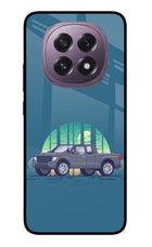 Retro Garage Vibe Oppo F29 5G Glass Case