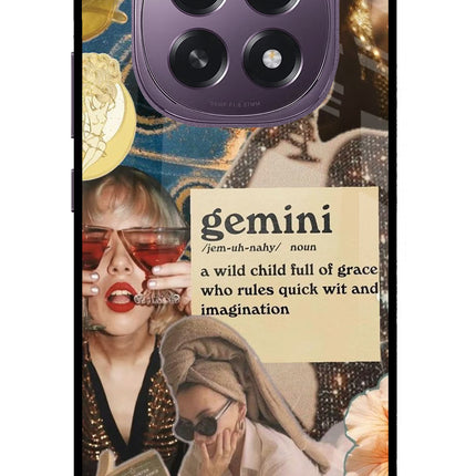 Gemini Zodiac Oppo F29 5G Glass Case