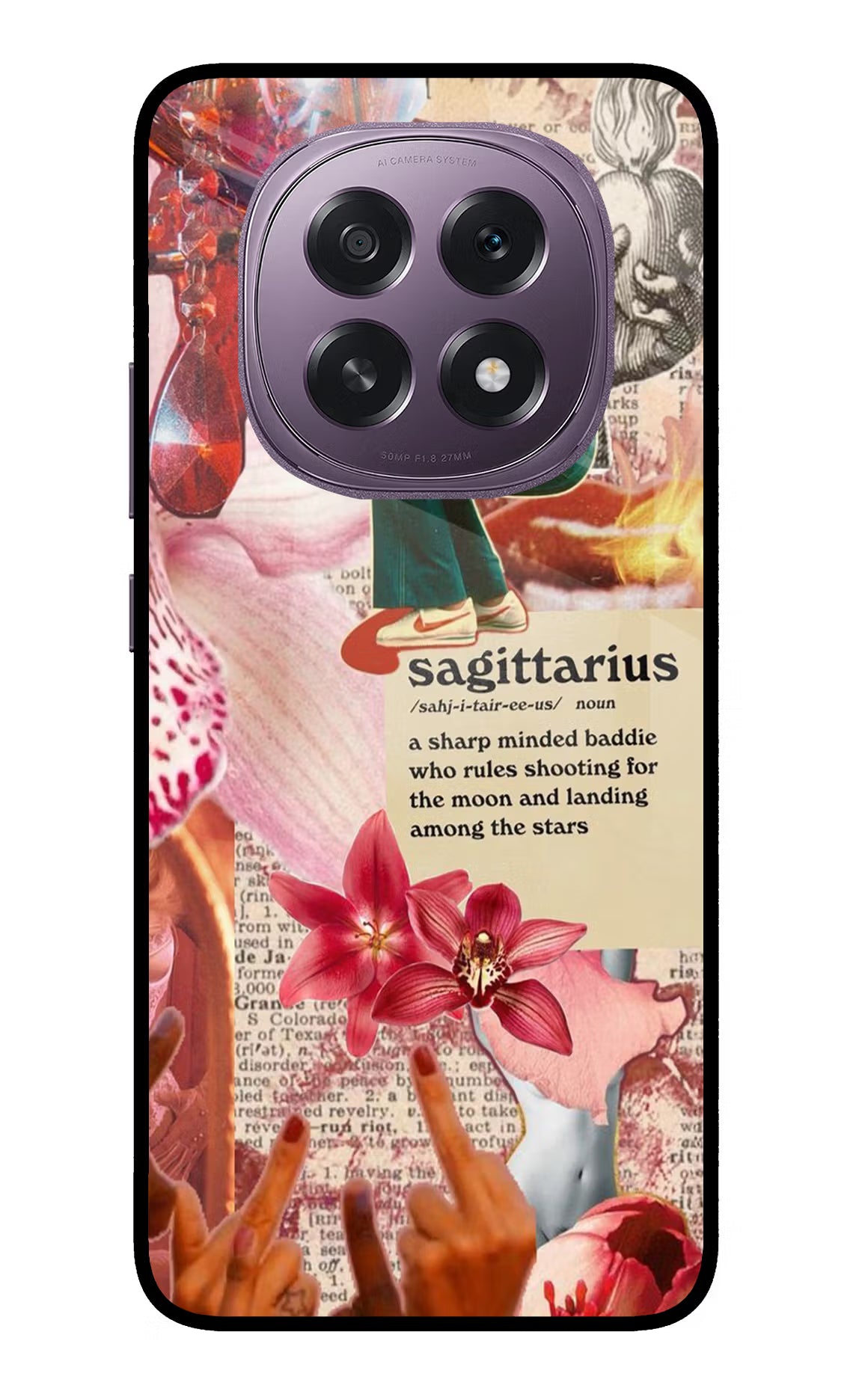 Sagittarius Zodiac Oppo F29 5G Glass Case