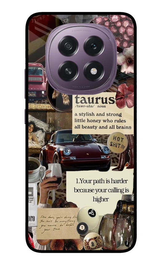 Taurus Zodiac Oppo F29 5G Glass Case