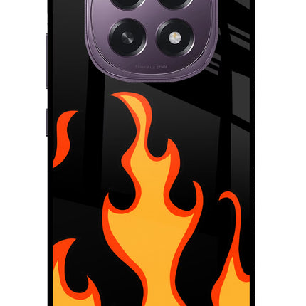 Fired Up – Black Oppo F29 5G Glass Case