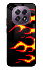 Side Sweep Flames Oppo F29 5G Glass Case