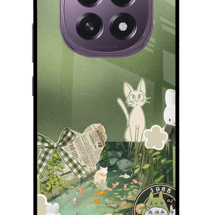 Aesthetic anime Oppo F29 5G Glass Case