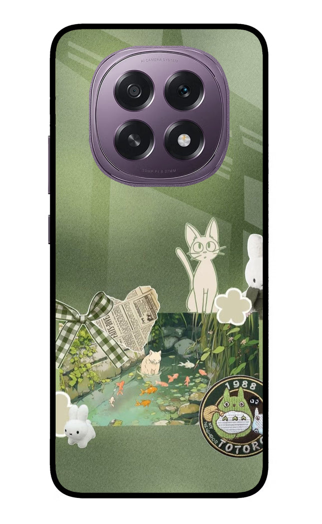 Aesthetic anime Oppo F29 5G Glass Case