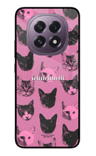 Pink Cats Oppo F29 5G Glass Case