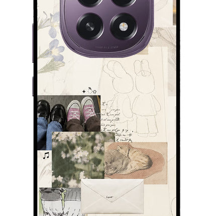 Soft Aesthetic Oppo F29 5G Glass Case