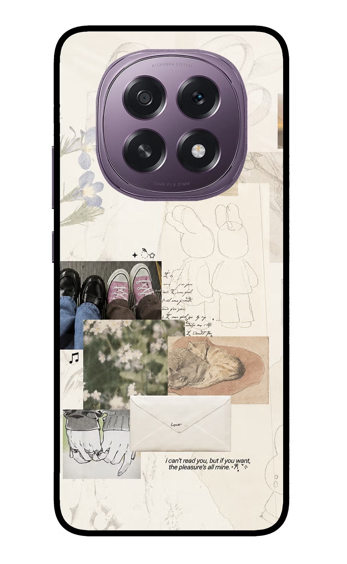 Soft Aesthetic Oppo F29 5G Glass Case