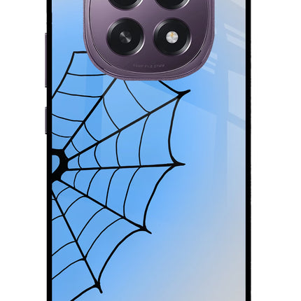 Blue Web Oppo F29 5G Glass Case