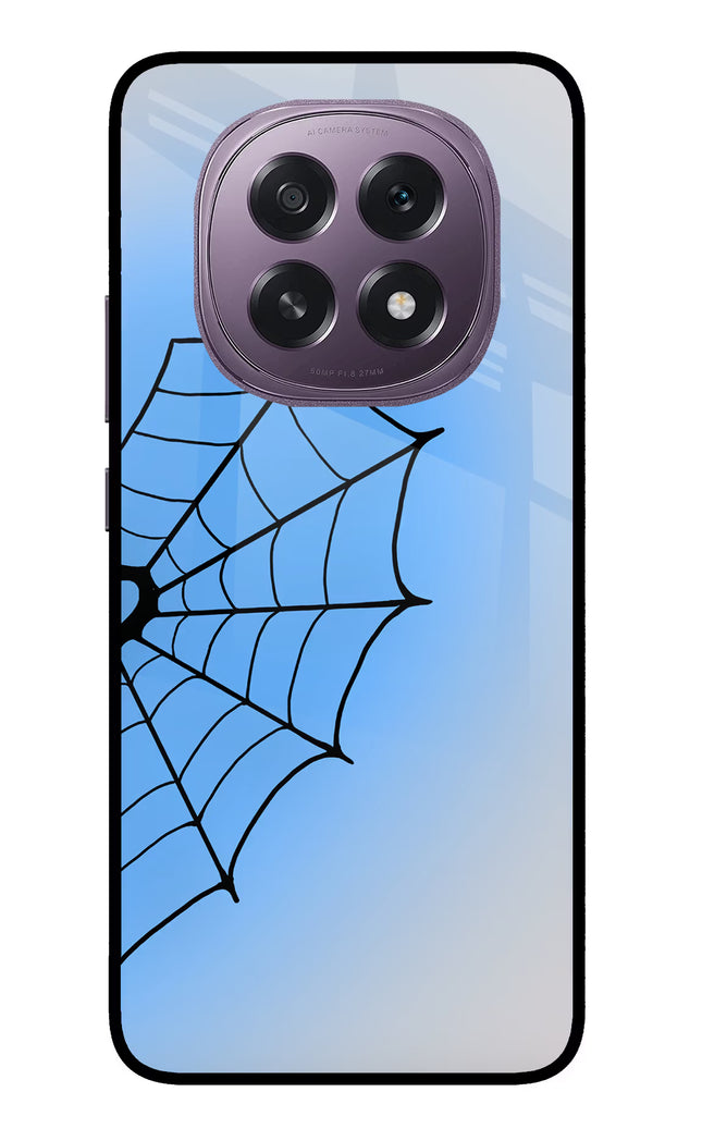 Blue Web Oppo F29 5G Glass Case