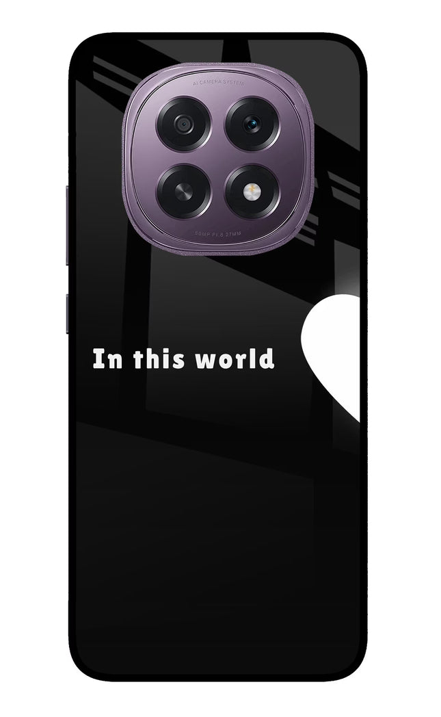 This World Oppo F29 5G Glass Case