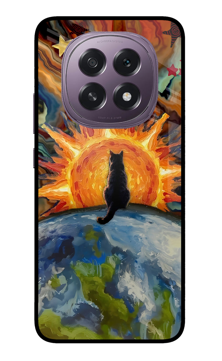 Sunrise Beyond Oppo F29 5G Back Cover, Glass case