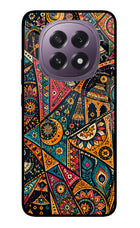 Folk Print Oppo F29 5G Glass Case
