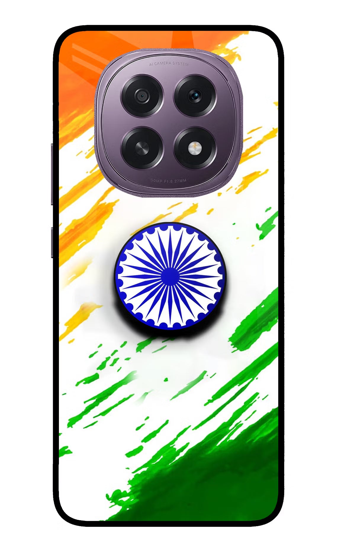 Indian Flag Ashoka Chakra Oppo F29 5G Pop Case by Casekaro