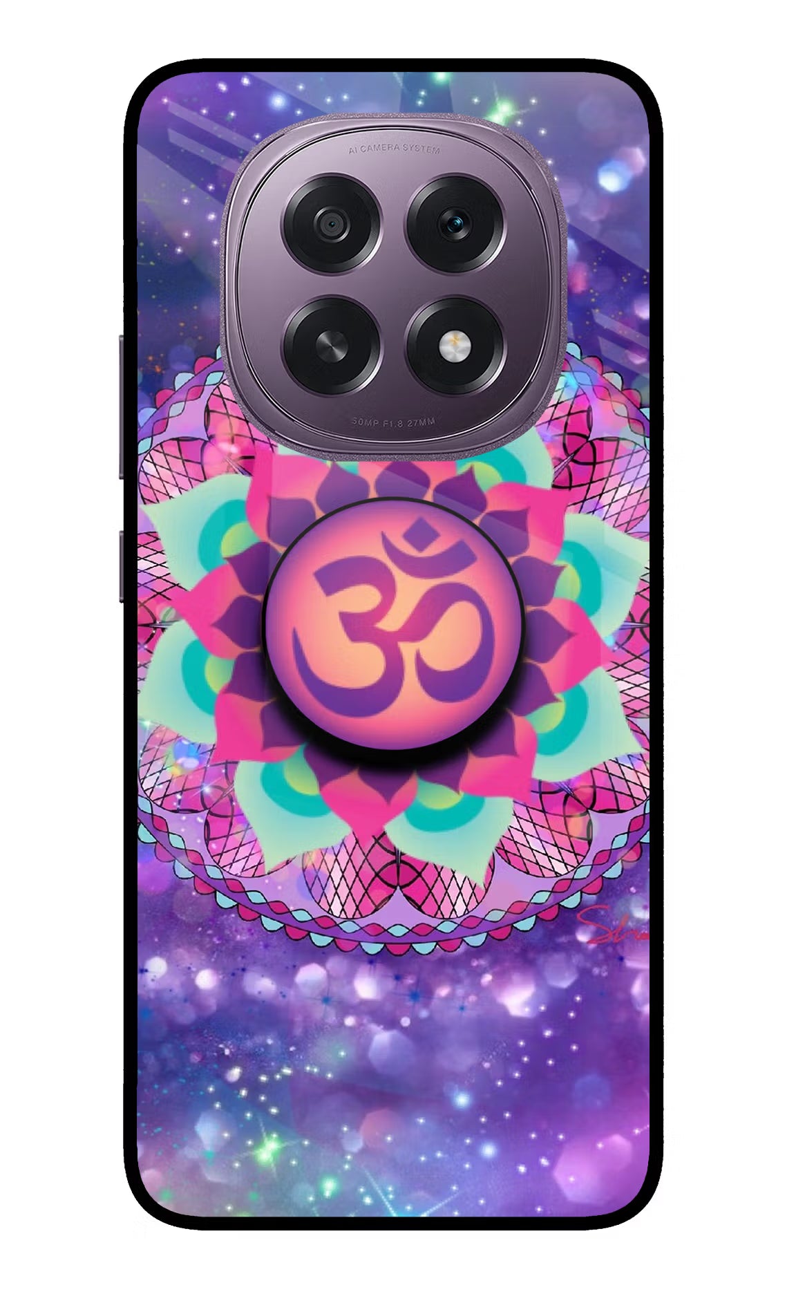 Om Purple Oppo F29 5G Pop Case by Casekaro