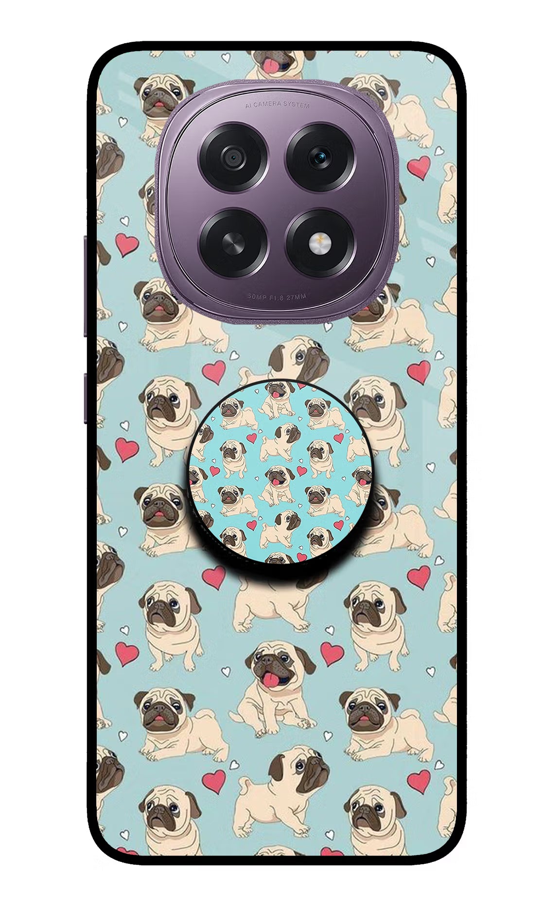 Pug Dog Oppo F29 5G Pop Case by Casekaro