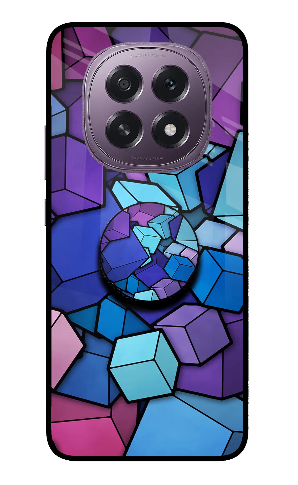Cubic Abstract Oppo F29 5G Pop Case by Casekaro
