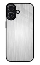 Wooden Grey Texture iPhone 17 Glass Case