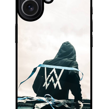 Alan Walker iPhone 17 Glass Case Back Cover by Casekaro