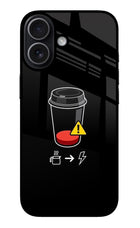 Coffee iPhone 17 Glass Case