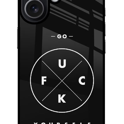 Go Fuck Yourself iPhone 17 Glass Case