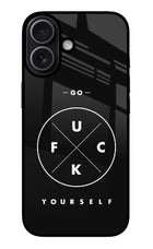 Go Fuck Yourself iPhone 17 Glass Case
