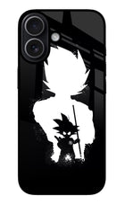 Goku Shadow iPhone 17 Glass Case