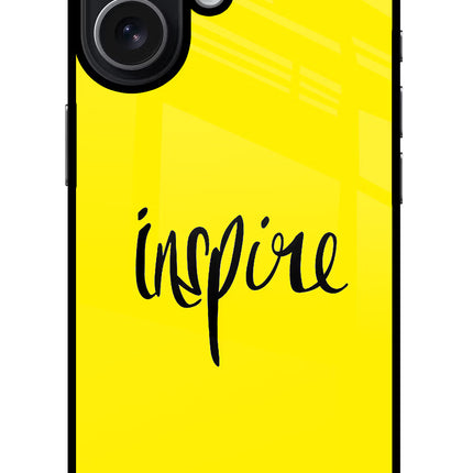 Inspire iPhone 17 Glass Case Back Cover by Casekaro