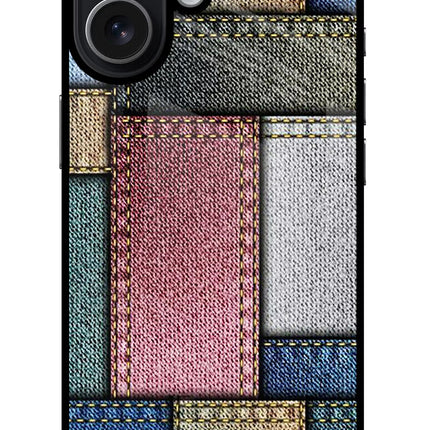 Multicolor Jeans iPhone 17 Glass Case