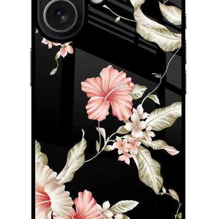 Flowers iPhone 17 Glass Case Back Cover by Casekaro