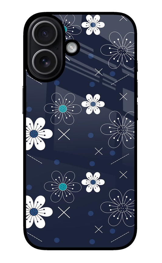 Flowers iPhone 17 Glass Case
