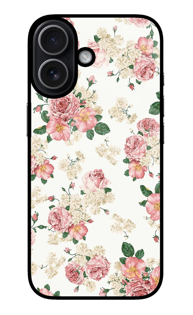 Flowers iPhone 17 Glass Case