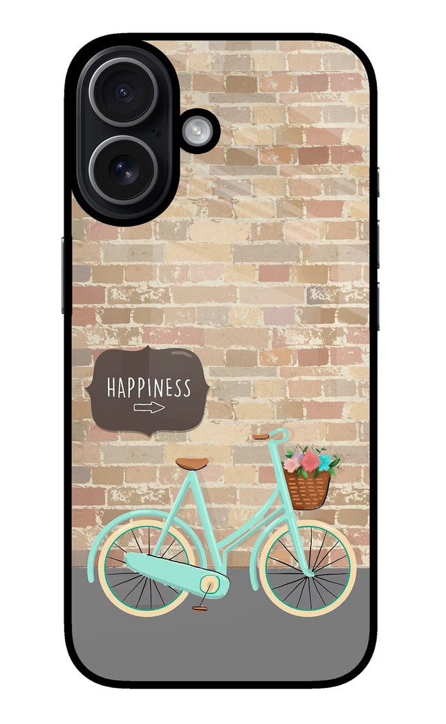 Happiness Artwork iPhone 17 Glass Case