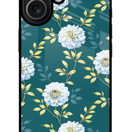 Flowers iPhone 17 Glass Case Back Cover by Casekaro