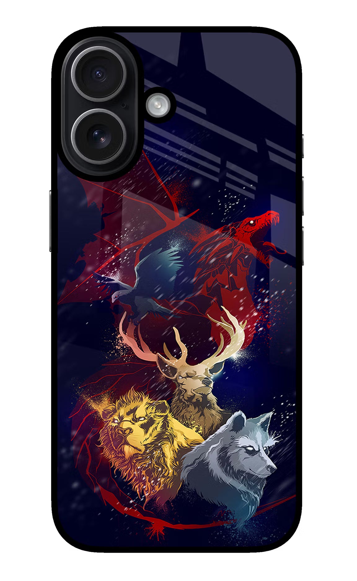 Game Of Thrones iPhone 17 Glass Case Back Cover by Casekaro