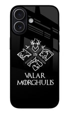 Valar Morghulis | Game Of Thrones iPhone 17 Glass Case